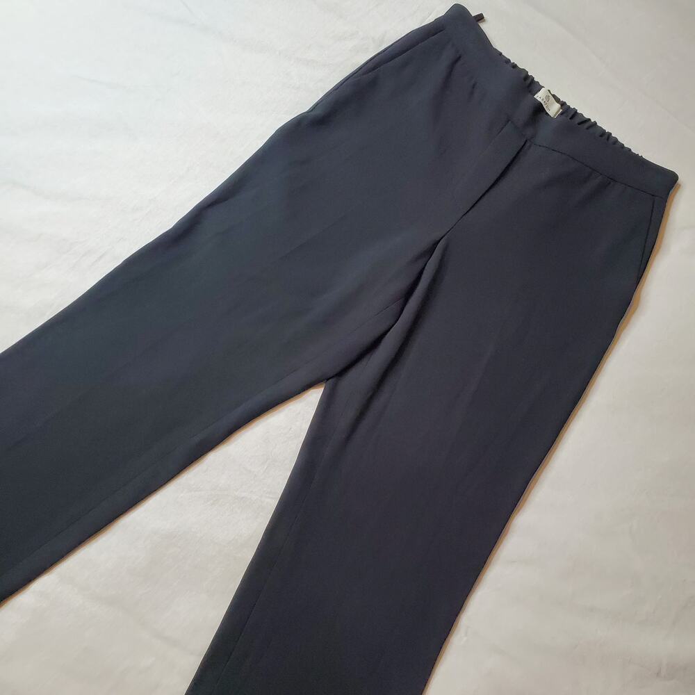 Aritzia Babaton Women's Size 4 Conan Pull-On Cropped Pant Elastic Waist Black